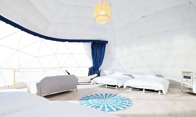 Katakai Alquiler De RV | 9m Dome Tent C Accommodation only plan3 person / Sanbu District Chiba