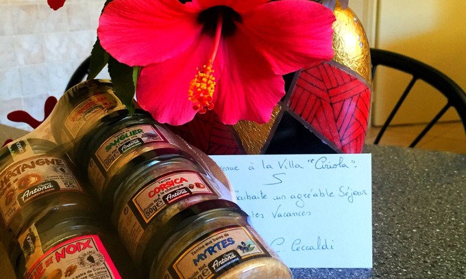 Serriera Villa | "Ciriola tiene" bonita villa en las colinas de la localidad de Serriera Córcega