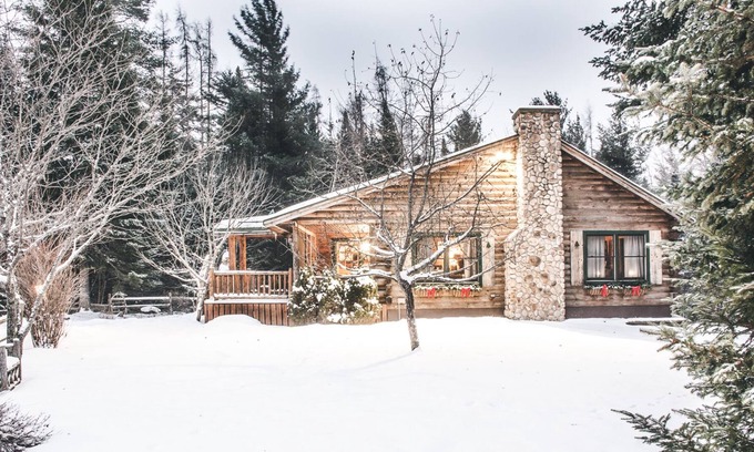 Lake Placid Cabina | Una familia Private Lodge situado en el corazón de las montañas Adirondack