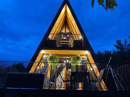 Sumece Chalet De Esquí | A-Frame Luxury House With Hot Tub