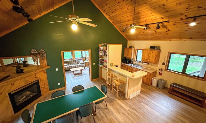 Pepin Casa | A great gathering place at the lake with beach access + waterfront amenities