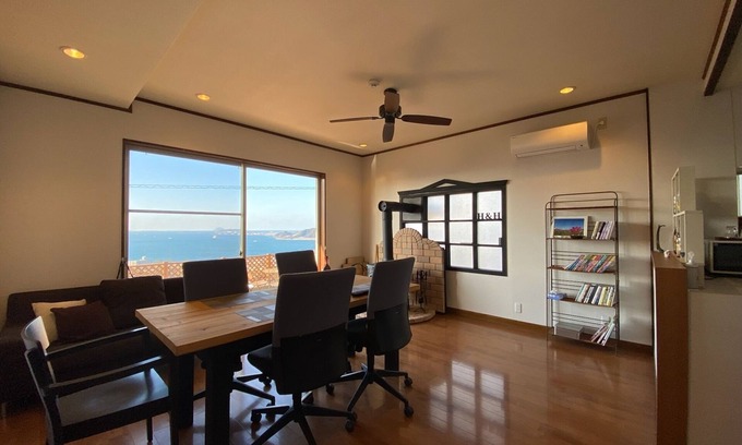 Kitakyushu Casa | A house with a night view and a healing wood stove - HH / Kitakyushu Fukuoka