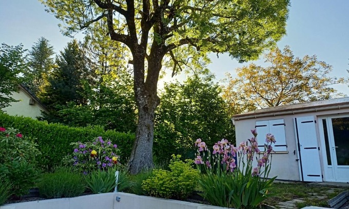 Lacombe Casa | A L'ombre du Frêne, Maison Avec Jardin Arboré. Idéal Pour les Amis de la Nature