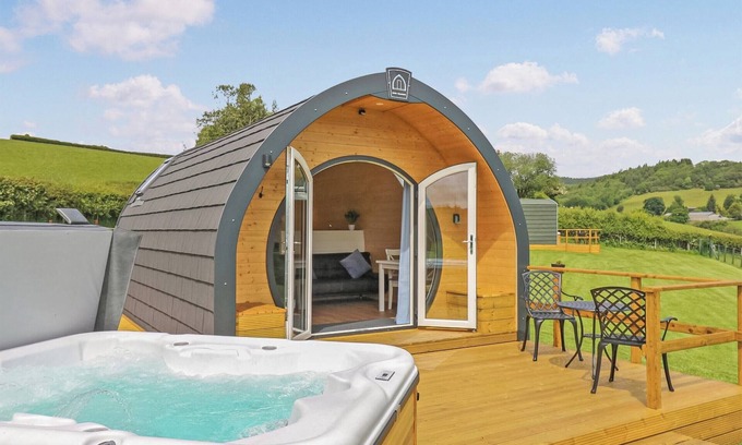 Llandrindod Wells Cabaña | Alojamiento de 1 habitaciones en Abbeycwmhir, near Llandrindod Wells