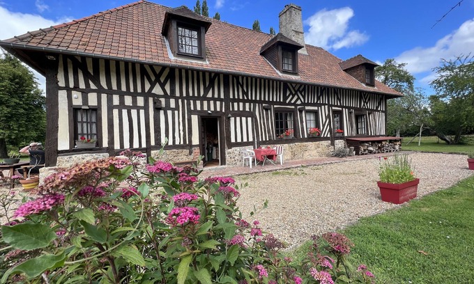 Manneville-la-Raoult Cabaña | Un entorno pastoral al alcance de la costa (12-25 kms) - Capacidad para 8