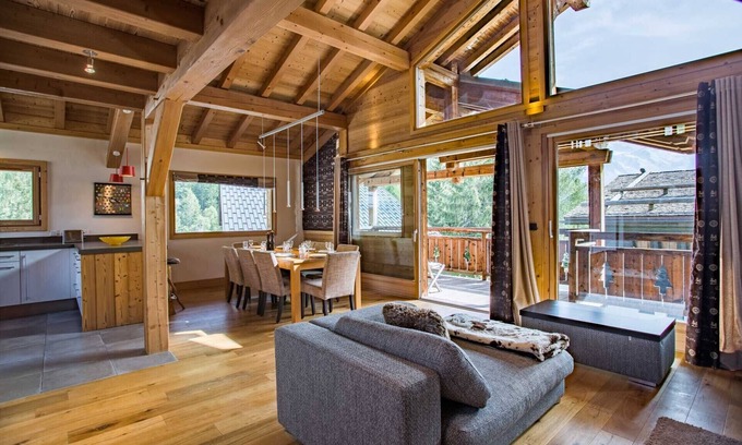 Montroc Chalet De Esquí | Casa de montaña (madera / piedra) - Argentiere - Chamonix