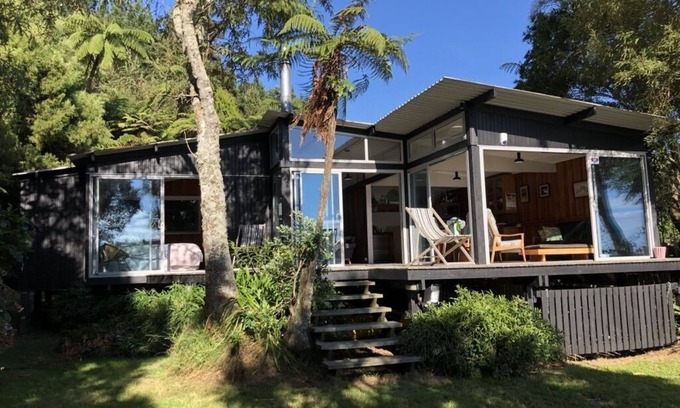 Tikitere Casa | Borde absoluto del lago - Arquitectos propios - Rotoiti bach