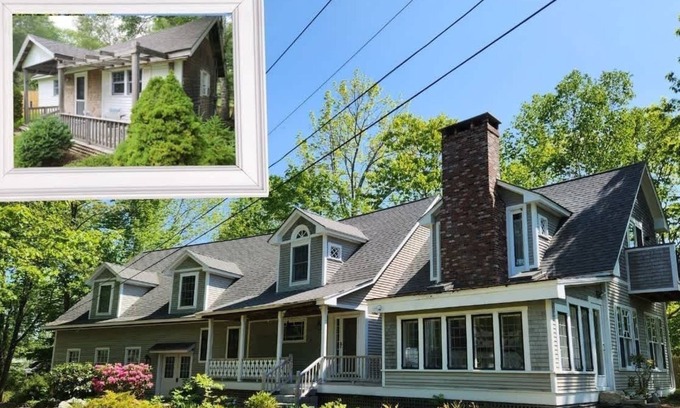 Lamoine Beach Casa | Acadia Lobsterman's Farmhouse & Cottage