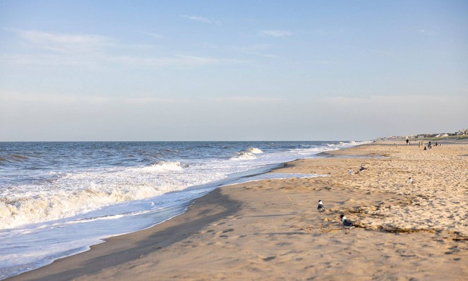 South Rehoboth Apartamento | Accessible King Room | Roll-In Shower & Wi-Fi