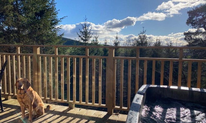 Cupar Apartamento | Acorn Lodge with Hot Tub