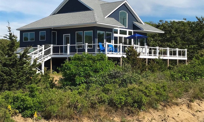 North Eastham Casa | Al otro lado de la calle de Private Bay Beach; Brillante y aireado; Baños renovados