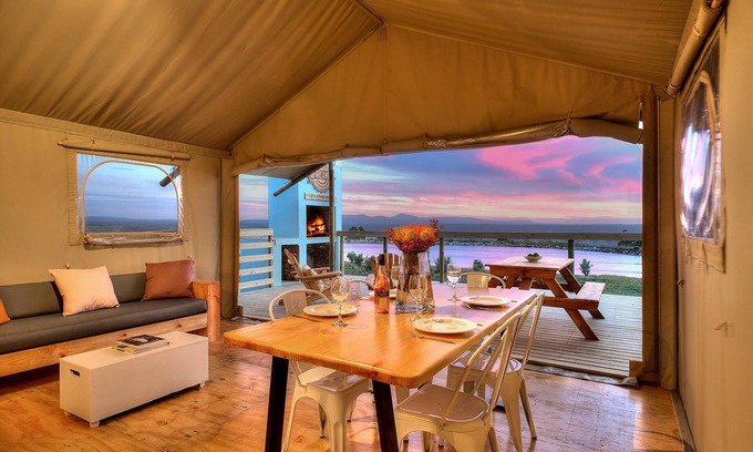 Stanford Cabina | AfriCamps at Stanford Hills Estate- Glamping