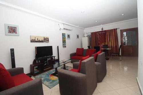 Kribi Apartamento | AfriqPnB RV Villa 3 Chambres situé à Nziou Kriibi avec Piscine