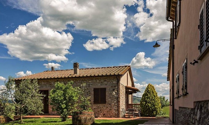 Lajatico Casa | AGRITURISMO CASANUOVA - Apartamento de cocina viejo