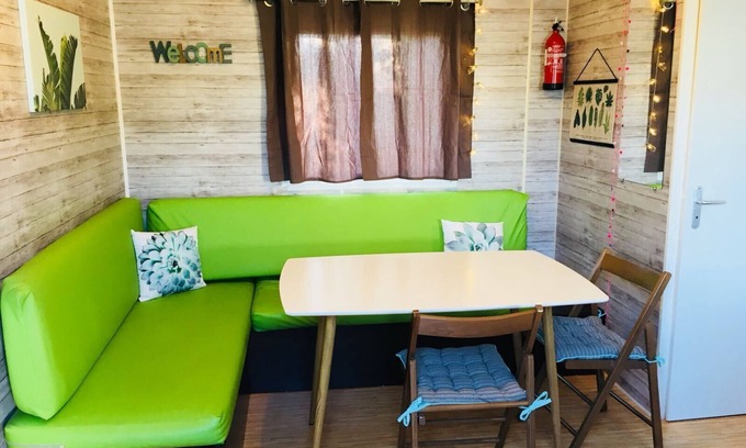 Vic-la-Gardiole Casa | Bungalow con aire acondicionado 6pers cerca del mar
