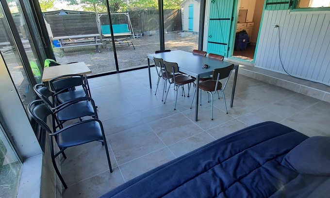 Serignan-Plage Casa | Air-conditioned house +garden +beach