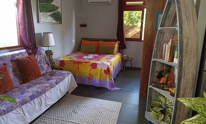 Faanui Apartamento | Air-conditioned Premium Bungalow with Private Pool/Free Breakfast