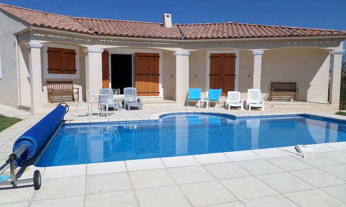 Neffies Villa | Aire acondicionado Villa con piscina privada y vistas panorámicas