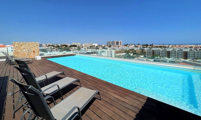 Correeira Apartamento | Albufeira Panoramic View 2 With Pool