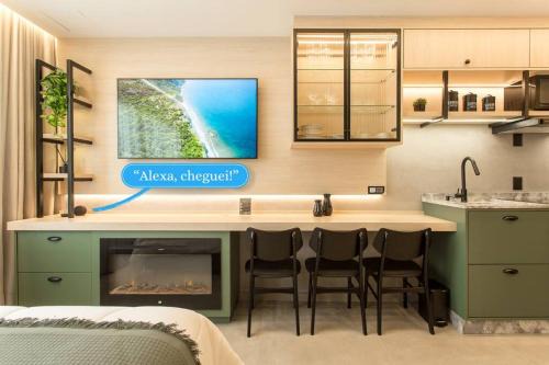 Partenon Apartamento | Alexa, Piscina, Aconchegante, Netflix, Gym, Vagas