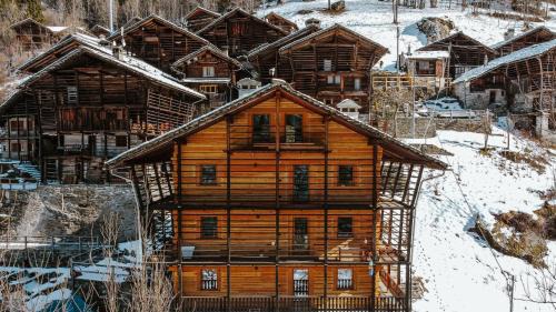 Alagna Valsesia Apartamento | Alloggio in antica frazione Walser