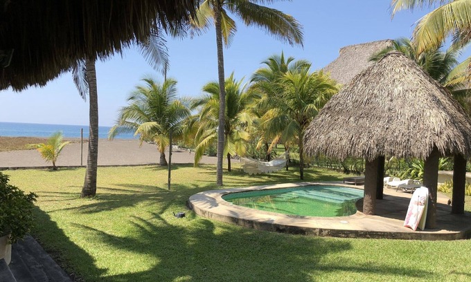 Monterrico Casa | Amazing Beach Front Home in Monterrico Guatemala MR033