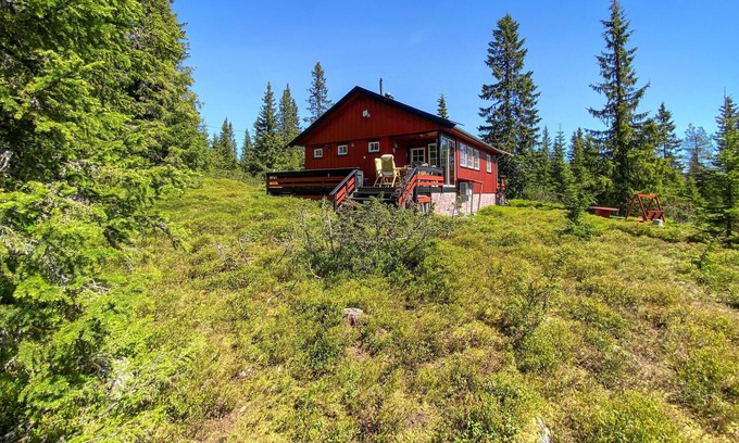 Sjusjoen Casa | Increíble casa en Sjusjøen con WiFi