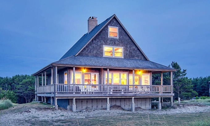 Ocean Park Casa | ��¡NUEVO!! 2 noches GRATIS. Frente al mar, vistas impresionantes, 75 "TV / cine en casa, se admiten mascotas