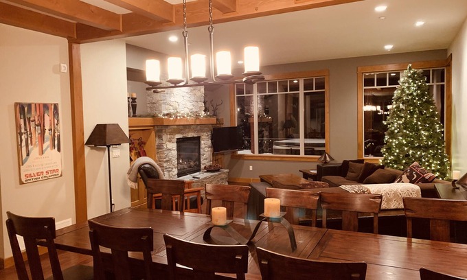 Silver Star Mountain Casa | Moonbeam - Hermosa casa moderna y actualizada en la loma - 12 plazas