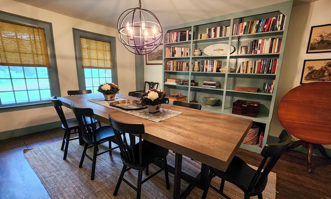 Chester Otro | Amazing Vermont Farmhouse, perfect for summer and fall foliage getaways!