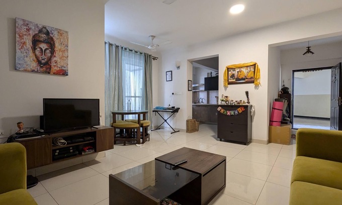 Krishnarajapura Apartamento | Amore Retreat - 2 BHK Luxury Apartment with Gym & Swimming Pool
