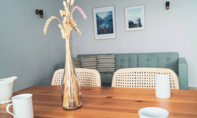 Rettin Apartamento | Anchorage - stylish apartment with sea view & balcony