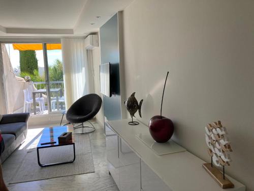 Le Couchant Apartamento | Ancre bleue*, 1ère ligne plage, piscine, Clim.