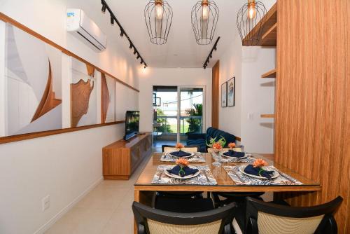 Campeche Norte Apartamento | Apê em condomínio com piscina aquecida - Campeche - SDI016