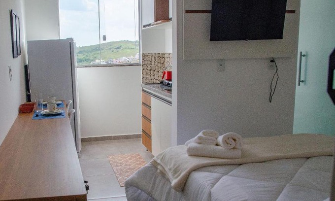 Bonfim Apartamento | AP c ESTACIONAMENTO 900m do centro, prédio com piscina, sauna e academia