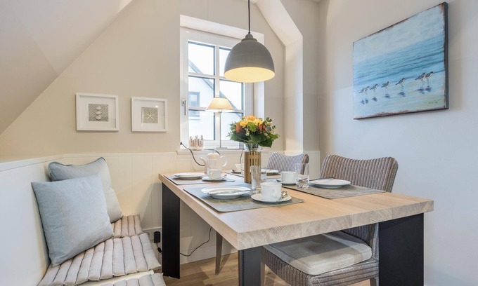 Wenningstedt-Braderup Apartamento | Apartment in Haus Strandgut with 2 rooms on approx. 60 m², for 2 persons.