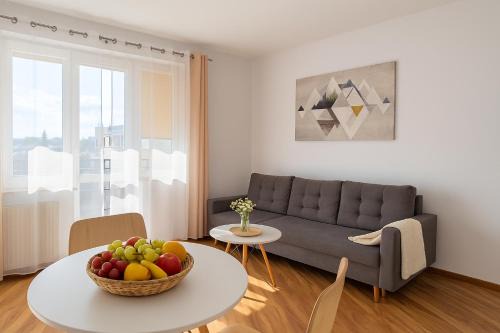 Bydgoszcz Apartamento | Apartament nad Brdą dla 4 osób z kuchnią