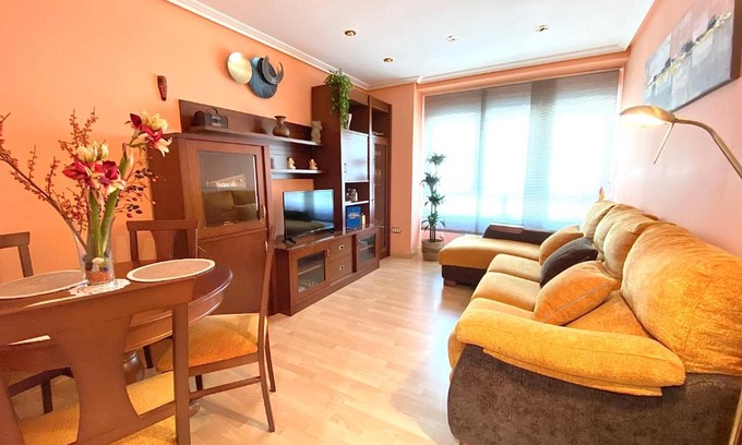 Gijon-Este Apartamento | Apartamento a 50m Playa San Lorenzo Gijón Asturias Gijón