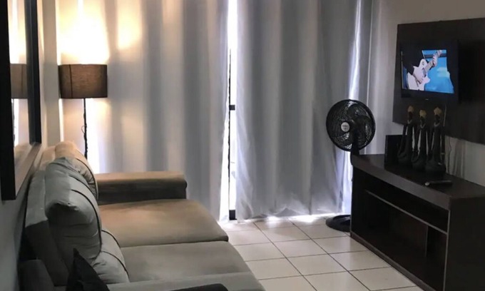 Praia de Iracema Apartamento | Apartamento 300m mar AR Condicionado E Garagem