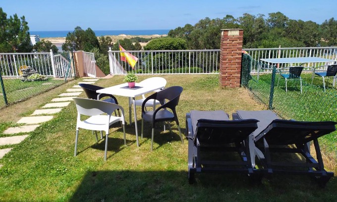 Mogro Apartamento | Apartamento con jardín privado cerca playa Usil - Mogro