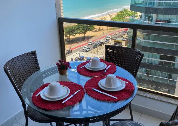 Praia de Itaparica Apartamento | Apartamento mobiliado e funcional com vista para o mar da praia de itaparica