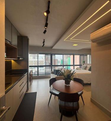 Vila Pompeia Apartamento | Apartamento novo com vista para o Allianz Parque com 1 vaga gratuita