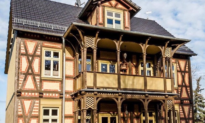 Gernrode Apartamento | Cómodo apartamento en el Harz en una casa con entramado de madera