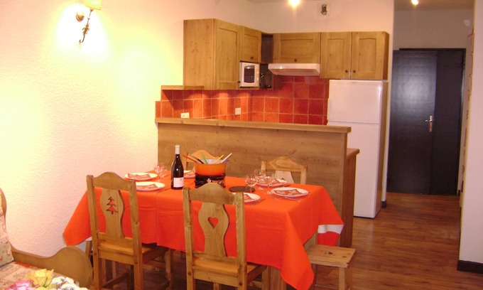 Villarembert Apartamento | Apartment 44 M2 resort center, at the foot of the slopes, sleeps 5