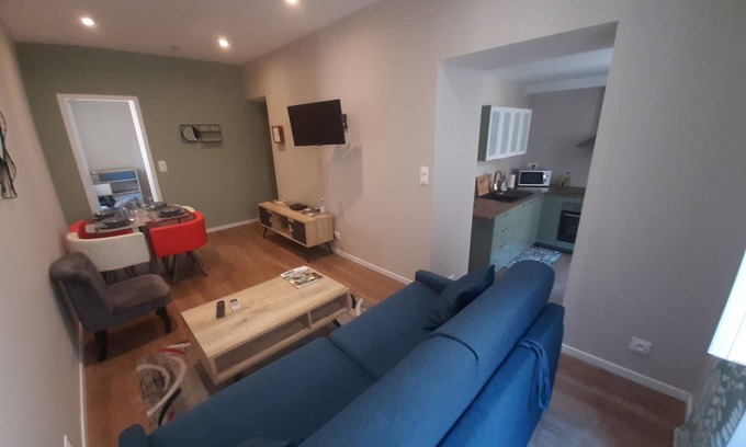 Bourg-Saint-Andeol Apartamento | Appart 101 - T2 Acogedor 60 m2
