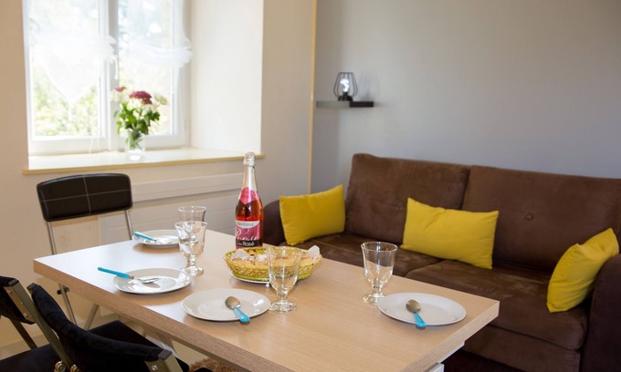 Pleudihen-sur-Rance Apartamento | Apartamento 2/4 personas entre Dinan y Saint Malo wifi, bicicletas, sábanas, incluidas