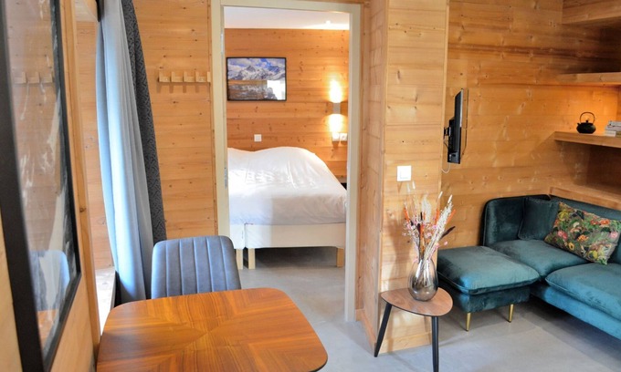 Oz-en-Oisans Apartamento | Apartment 800, cosy and luxury apartment near Alpe d´Huez 2p