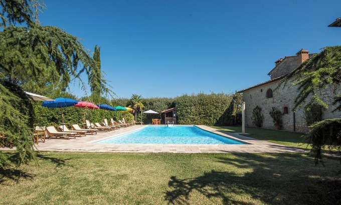 Serre di Rapolano Otro | Apartamento 'Agriturismo Ischieto - Il Cipresso' con piscina comunitaria, Wi-Fi y aire acondicionado