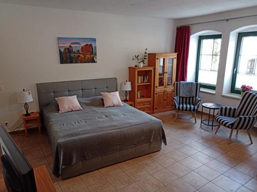 Bad Gottleuba Apartamento | Apartment Am Markt 4