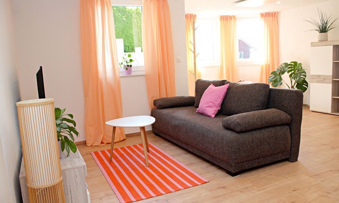 Gemarkung Tieringen Apartamento | Apartment 'Apfelwiese' with Private Terrace, Private Garden and Wi-Fi
